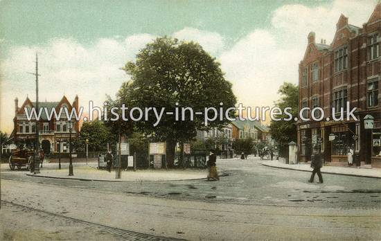 Chiswick Lane, Chiswick, London. 1906
